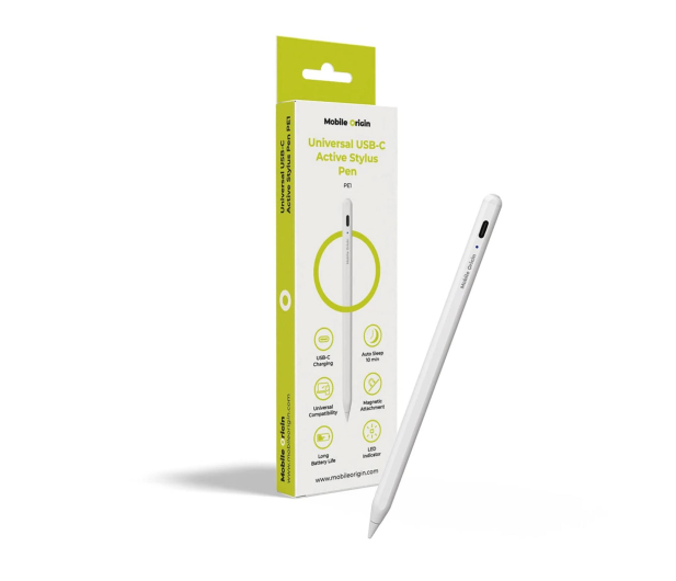 Mobile Origin Universal USB-C Active Stylus Pen PE1 - 1456661 - zdjęcie
